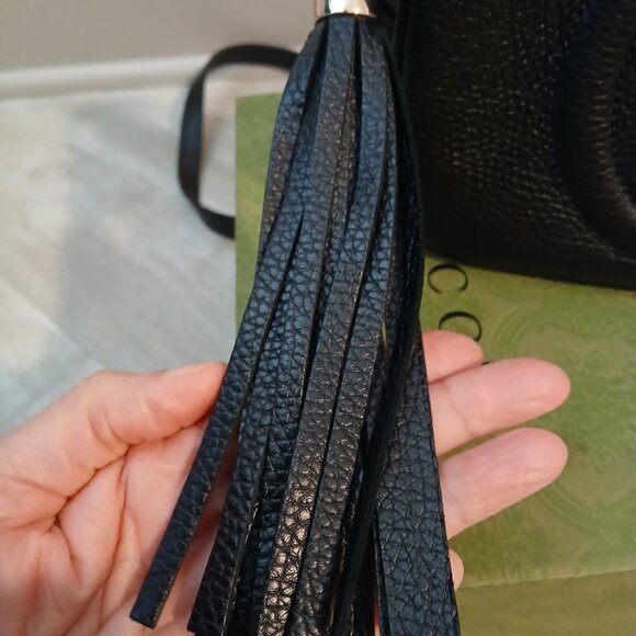 Gucci Disco Bag, Black Leather - Picture 5 of 8